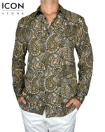 CAMICIA MOTIVO IMPERIAL VERDE freeshipping - iconstore.it
